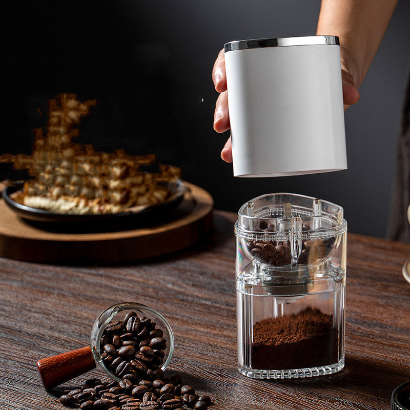 Portable Ceramic Burr Bean Grinder for Drip Coffee & Espresso