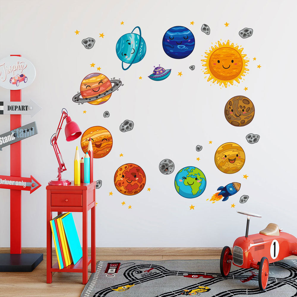 Set of Decorative Wall Stickers