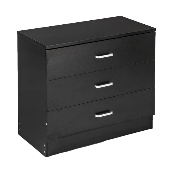 Black Wooden Storage Cabinet for Bedroom & Living Room