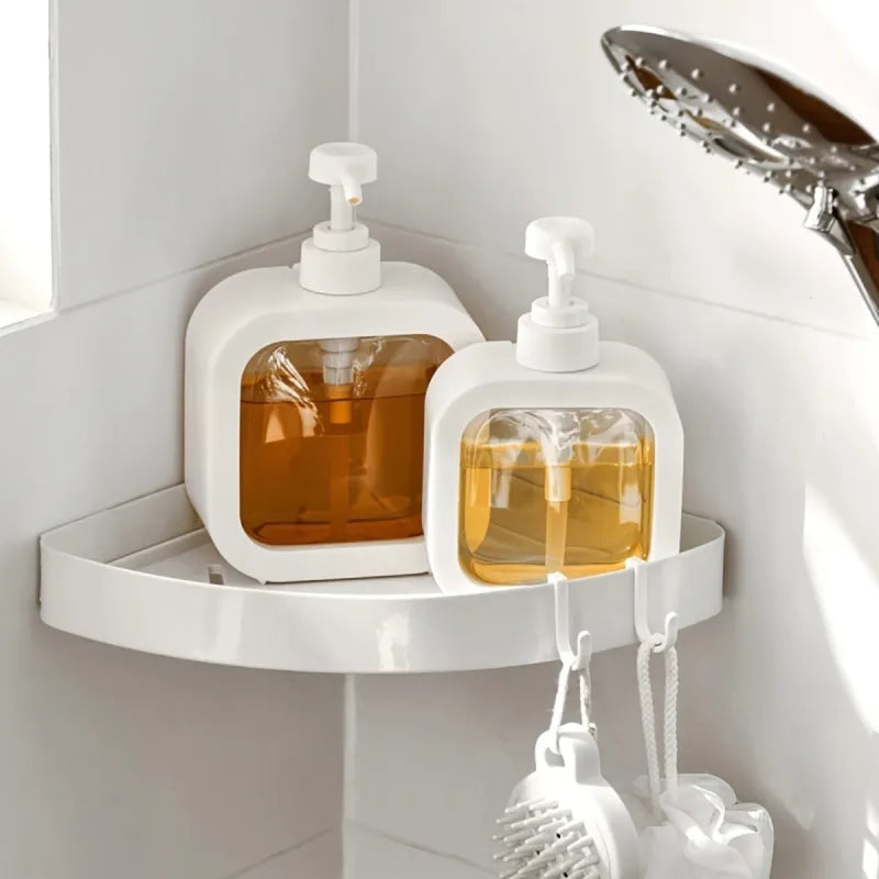 Modern Square Foaming Soap Dispenser – Refillable 300 ml & 500 ml Pump Bottle for Kitchen & Bathroom