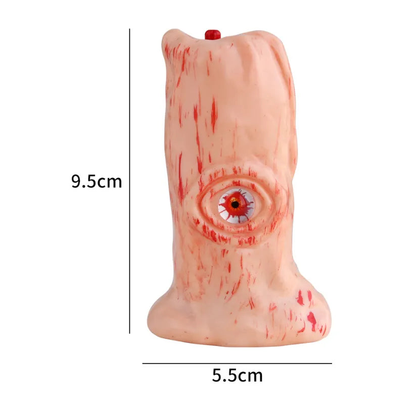 Halloween Blood Eye LED Lamp – Light-Up Electronic Candle with Creepy Glow