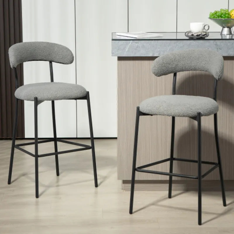 Teddy Luxe Counter Stool