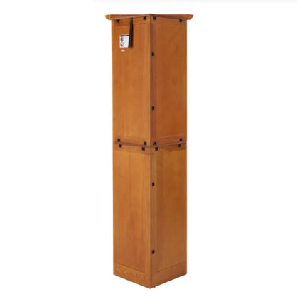 4-Tier 72" Corner Storage Cabinet with 8 Doors