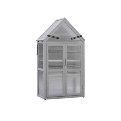 Mini Greenhouse Kit - Outdoor & Indoor Tiered Plant Stand | Small Green House for Balcony, Garden, Patio