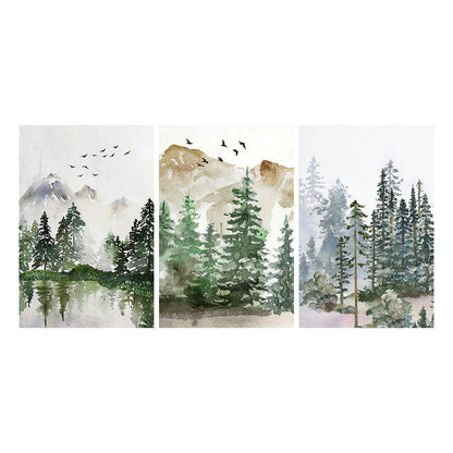 Three-Piece HD Inkjet Canvas Painting