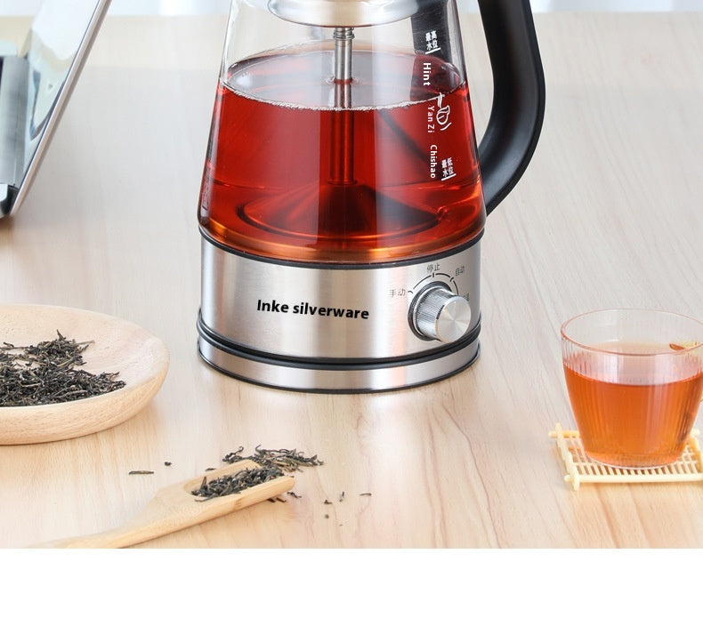 1L Glass Electric Kettle with Steam Spray
