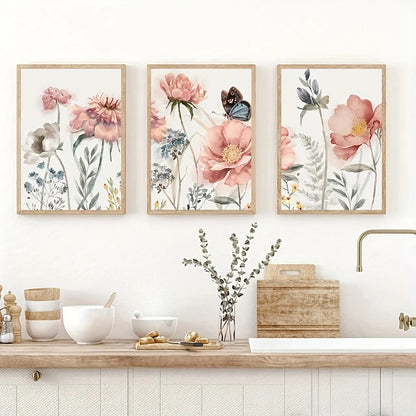Three-Piece HD Inkjet Canvas Painting