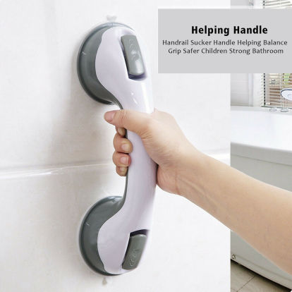 Power Shower Grip Handle – Suction Safety Grab Bar for Tub &amp; Shower