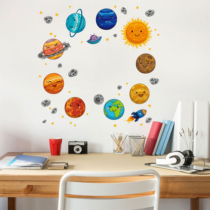 Set of Decorative Wall Stickers