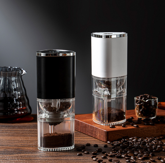 Portable Ceramic Burr Bean Grinder for Drip Coffee & Espresso