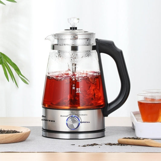 1L Glass Electric Kettle with Steam Spray