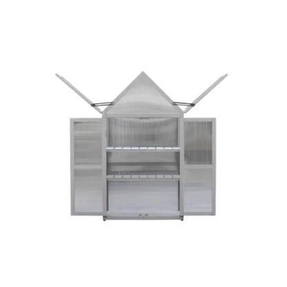Mini Greenhouse Kit - Outdoor & Indoor Tiered Plant Stand | Small Green House for Balcony, Garden, Patio