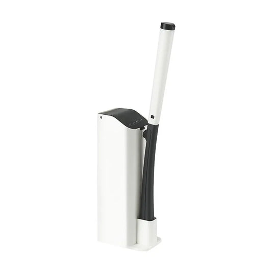 Disposable Toilet Brush & Holder Set with Replaceable Heads – Easy, Hygienic Cleaning