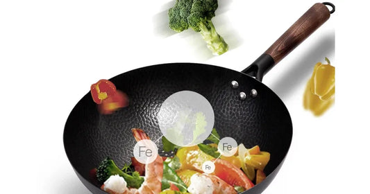 Wangyuanji 7.9″ Uncoated Cast Iron Pizza & Pancake Pan – Handmade Skillet with Wooden Handle