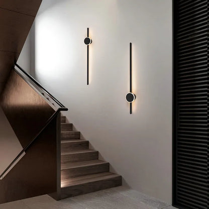 Minimalist LED Wall Strip Lamp – Sleek Bedside Lighting for Modern Spaces