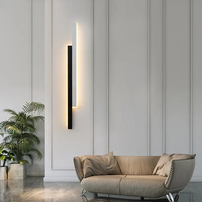 Minimalist LED Wall Strip Lamp – Sleek Bedside Lighting for Modern Spaces
