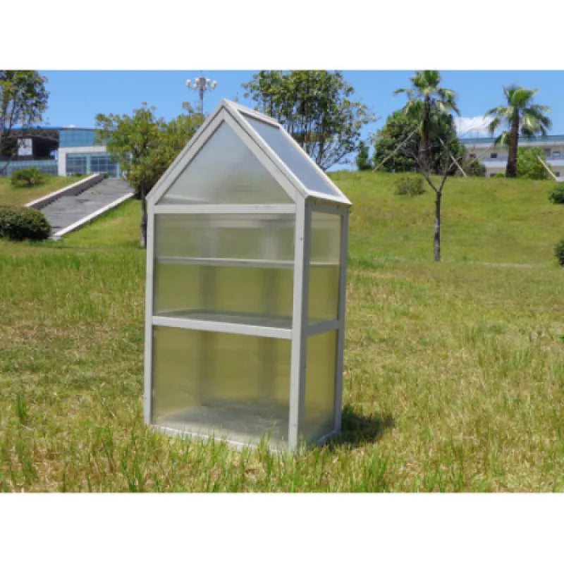 Mini Greenhouse Kit - Outdoor & Indoor Tiered Plant Stand | Small Green House for Balcony, Garden, Patio