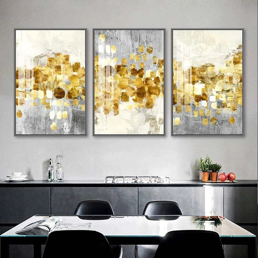 Three-Piece HD Inkjet Canvas Painting