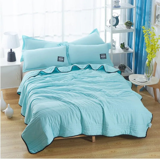 Soft & Breathable Quilted Seersucker Comforter
