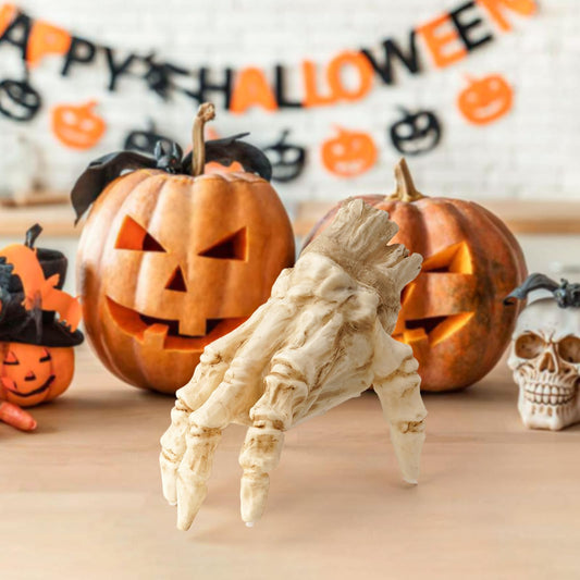 Halloween Electric Crawling Zombie Hand – Luminous Motion Sensor Prop with Spooky Sound