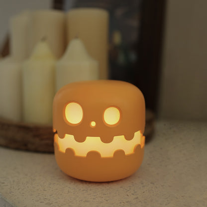 Pumpkin LED Night Light – Cute Halloween Bedside Lamp for Kids & Home Decor