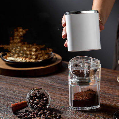 Portable Ceramic Burr Bean Grinder for Drip Coffee & Espresso