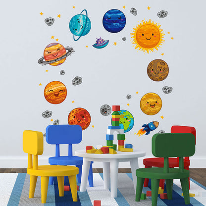 Set of Decorative Wall Stickers
