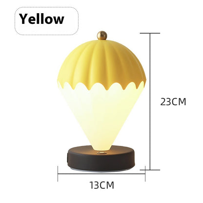 Hot Air Balloon Night Light – Nordic Style Battery-Powered Table Lamp for Bedroom & Bedside Decor