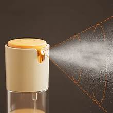 BBQ Healthy Kitchen Cooking Oil & Vinegar Spray Bottle – Push Type Leak Proof Glass Mister