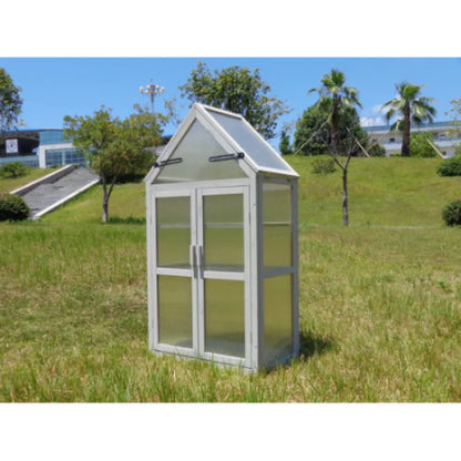 Mini Greenhouse Kit - Outdoor & Indoor Tiered Plant Stand | Small Green House for Balcony, Garden, Patio