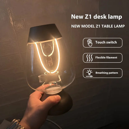 Rechargeable Warm Light Night Lamp – Compact & Elegant