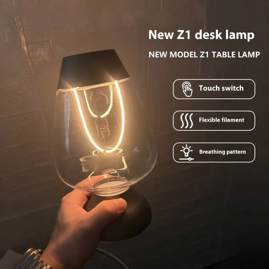 Rechargeable Warm Light Night Lamp – Compact & Elegant