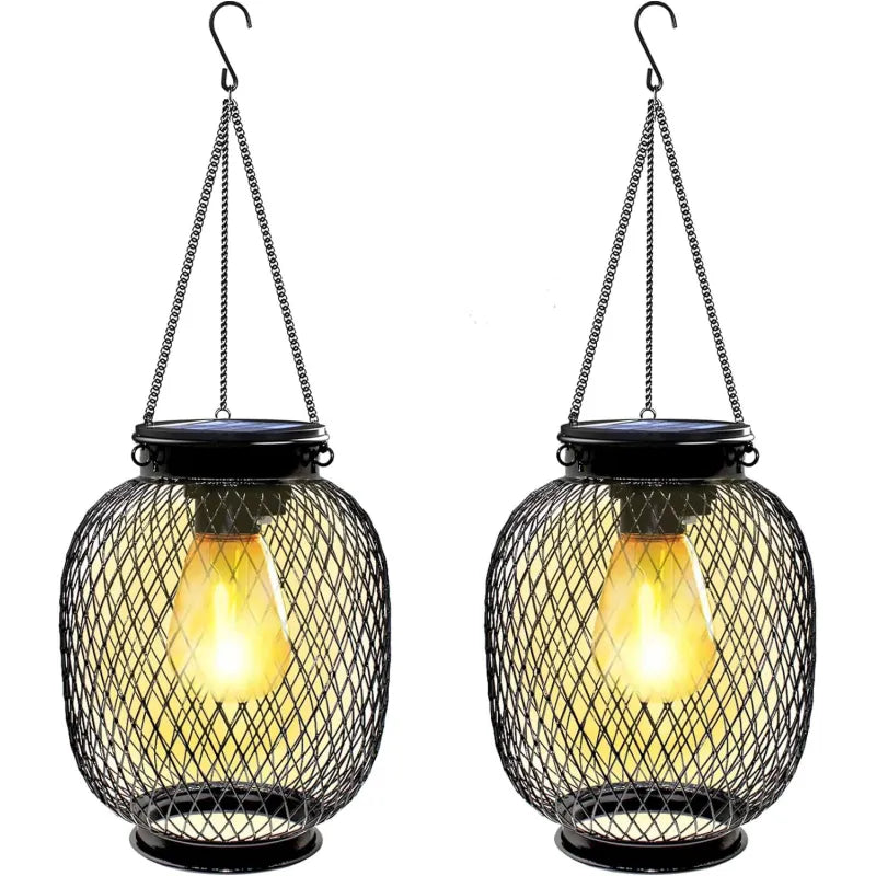 Fashion Simple Solar Garden Hanging Lamp