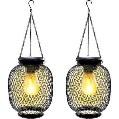 Fashion Simple Solar Garden Hanging Lamp