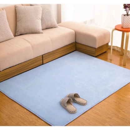 Memory Cotton Coral Velvet Non-Slip Carpet for Home