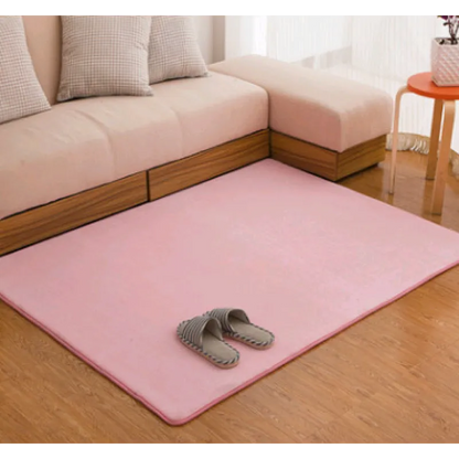 Memory Cotton Coral Velvet Non-Slip Carpet for Home