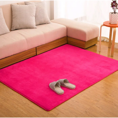 Memory Cotton Coral Velvet Non-Slip Carpet for Home
