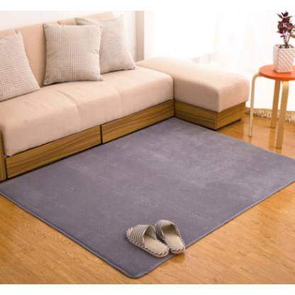 Memory Cotton Coral Velvet Non-Slip Carpet for Home