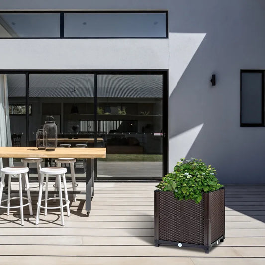Self-Watering Elevated Garden Flowerpot