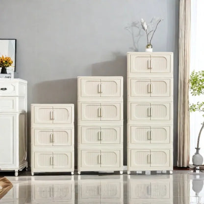 Multi-Layer Folding Storage Organizer with Wheels