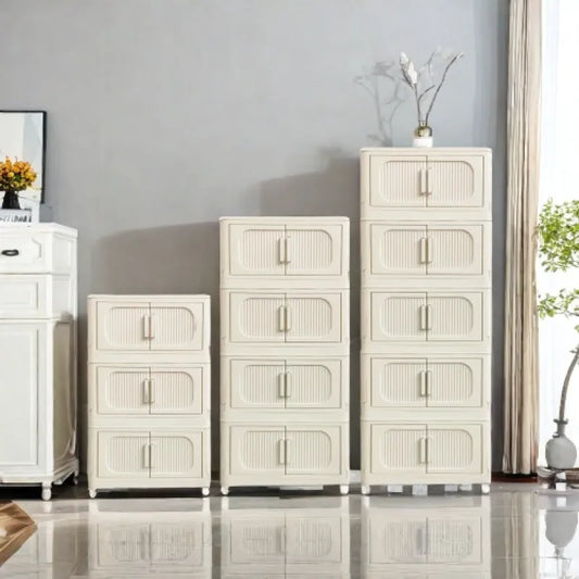 Multi-Layer Folding Storage Organizer with Wheels