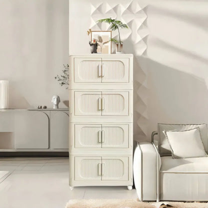 Multi-Layer Folding Storage Organizer with Wheels
