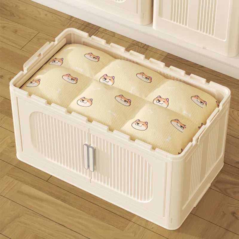 Multi-Layer Folding Storage Organizer with Wheels