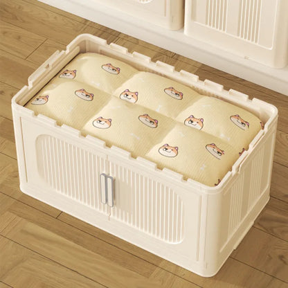 Multi-Layer Folding Storage Organizer with Wheels