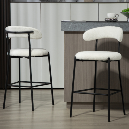 Teddy Luxe Counter Stool
