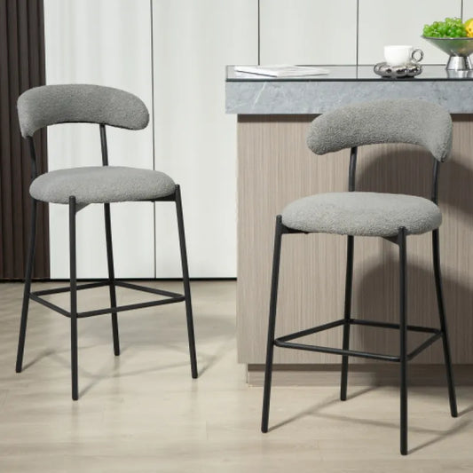 Teddy Luxe Counter Stool