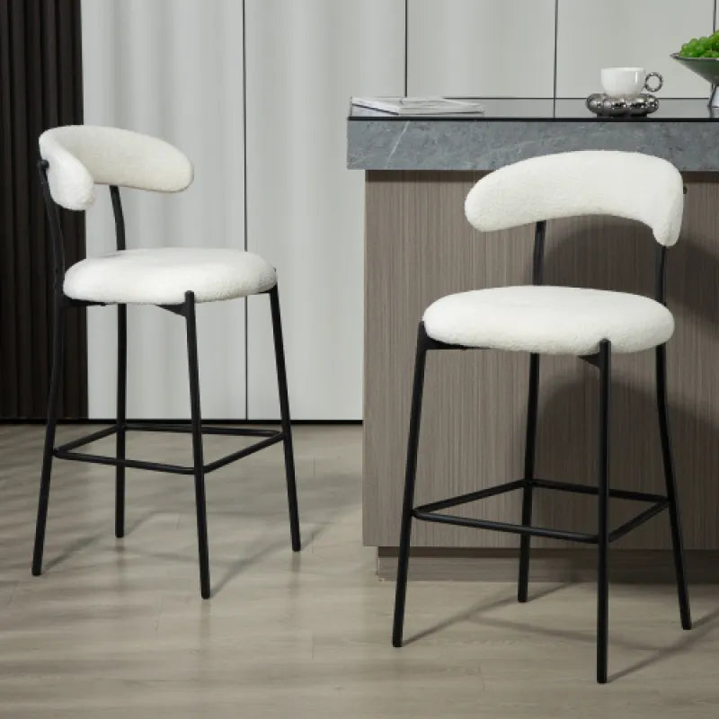Teddy Luxe Counter Stool