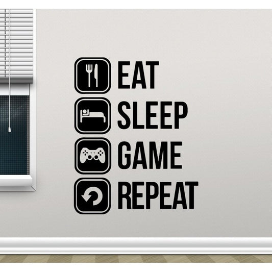 Gaming Wall Stickers – Removable & Waterproof
