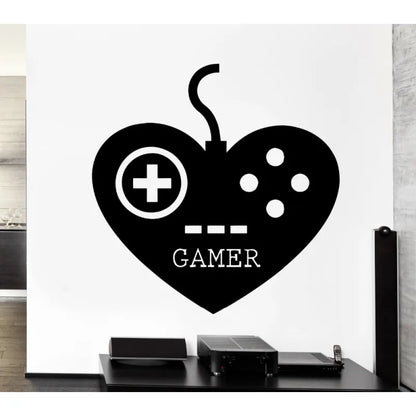Gaming Wall Stickers – Removable & Waterproof