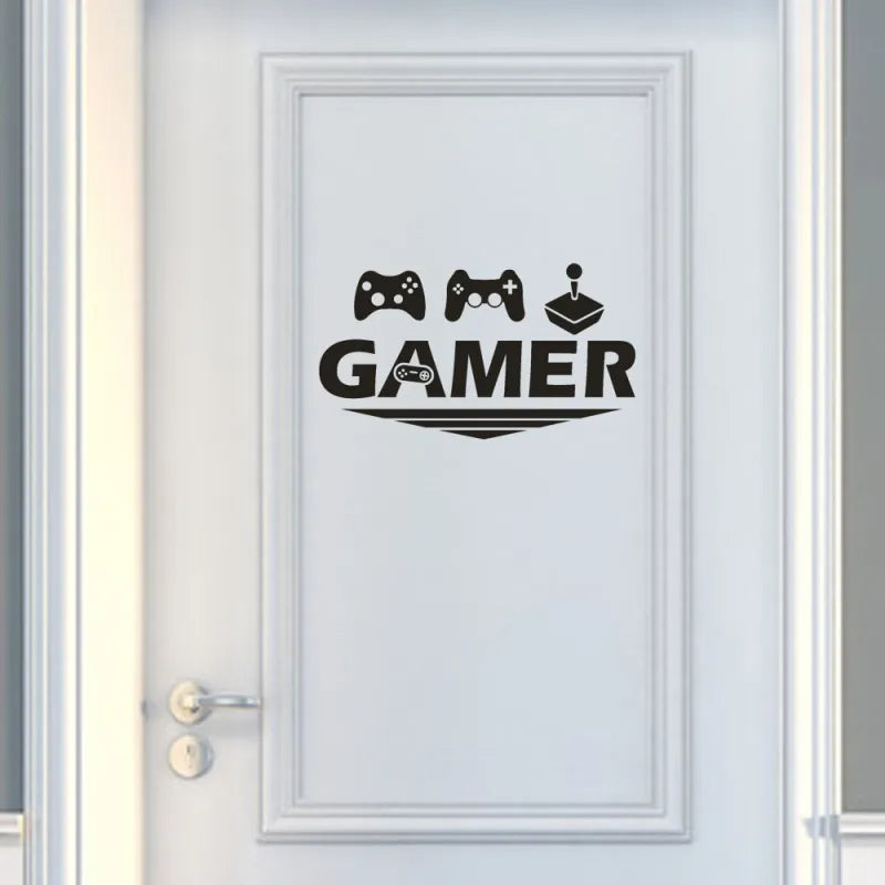 Gaming Wall Stickers – Removable & Waterproof